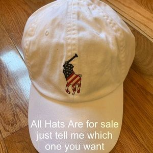 Polo Ralph Lauren Hats (All are for sale just tell me)